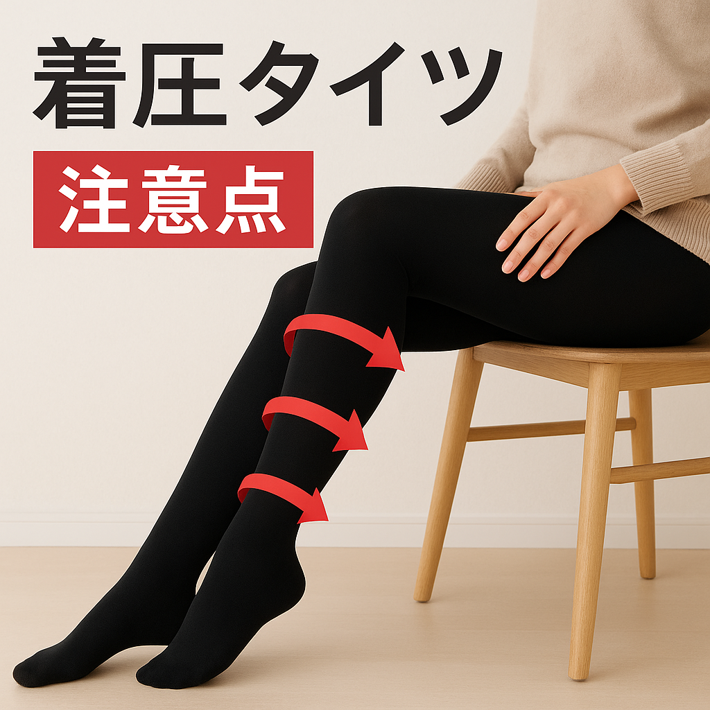 熊本でむくみ改善｜着圧タイツ・着圧ソックスの正しい使い方と注意点