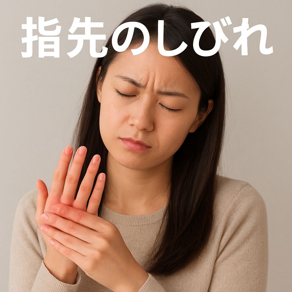 熊本で多い「指先の痺れ」｜考えられる原因と改善のためのポイント
