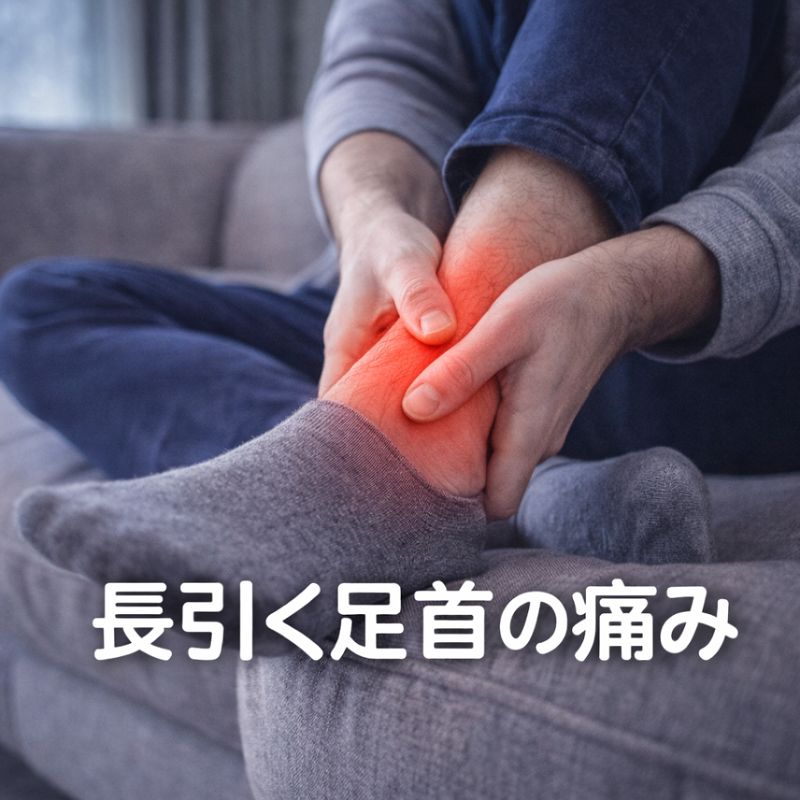 足首の痛みがなかなか取れない理由