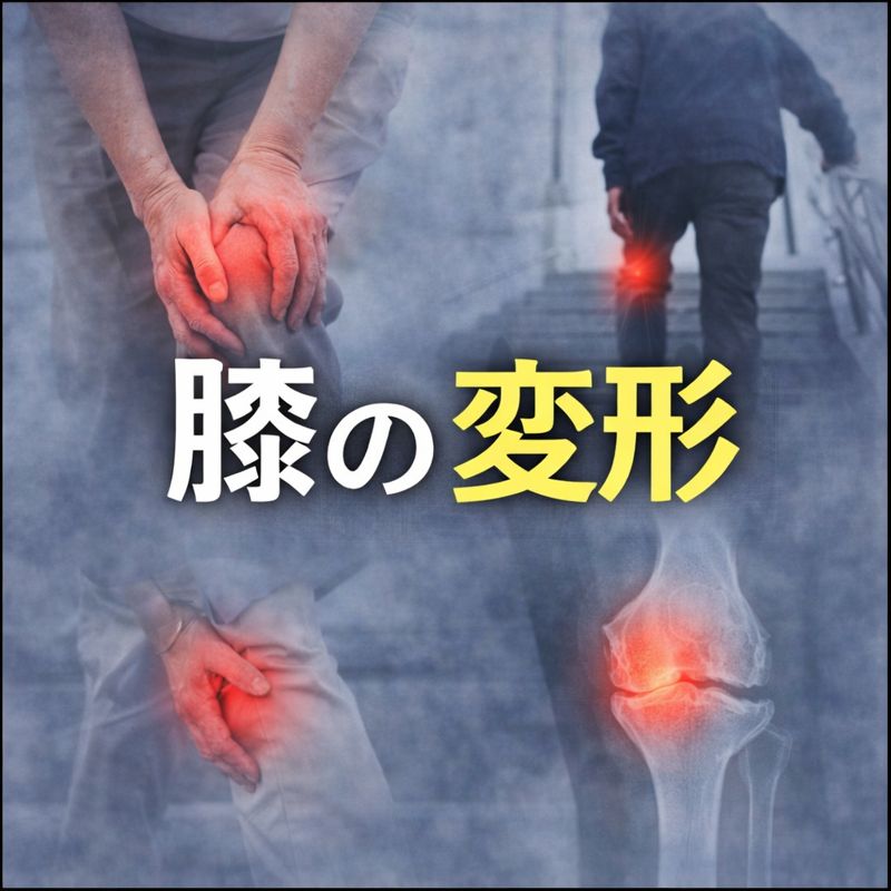 膝の変形＝痛みではない？｜変形性膝関節症を正しく理解して不安を減らすために