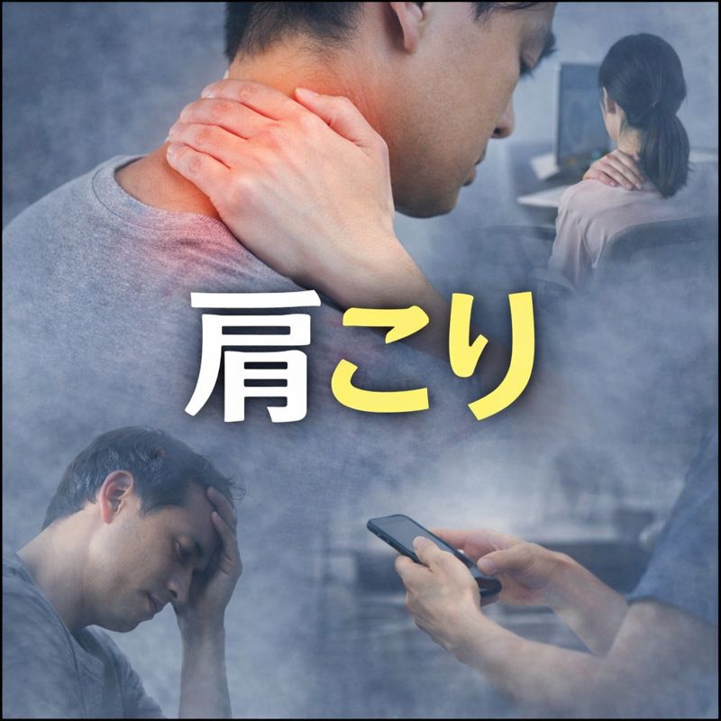 肩こりがひどい人ほど見落としがちなポイントとは？矯正をしない整体院が解説