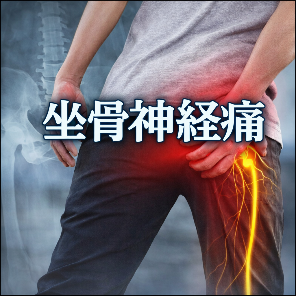 坐骨神経痛のしびれ、本当に腰が原因？｜見落とされがちな本当の原因とは【にしむら整体院】