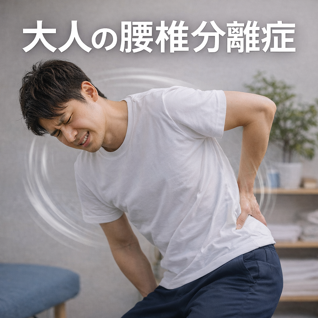 腰椎分離症と診断された大人が知っておくべきこと｜原因・対処法・再発予防を解説【にしむら整体院】