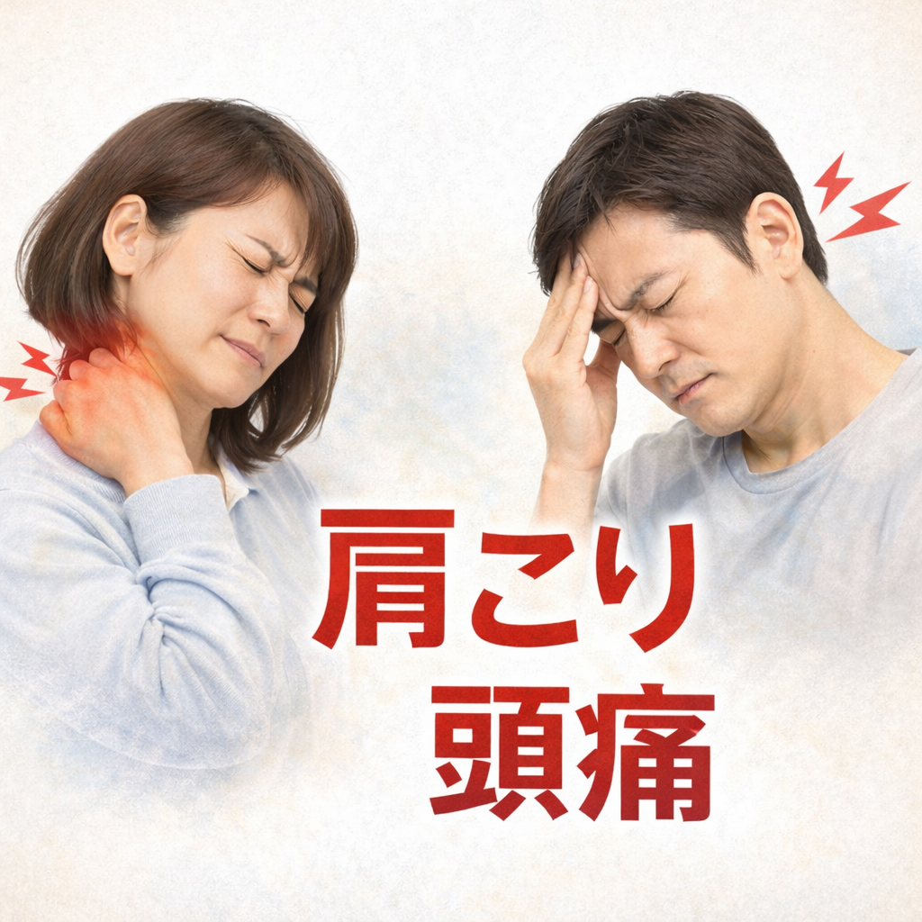 肩こりと頭痛がセットで起こる人へ｜熊本市のにしむら整体院が解説する原因と根本改善法