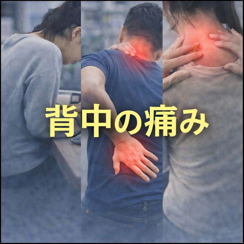 背中の痛みがなかなか取れない本当の理由｜熊本・にしむら整体院が解説