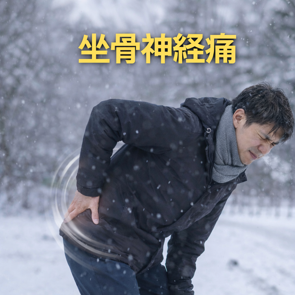 寒い時期に増える坐骨神経痛の対処法｜冬に悪化する原因と改善ポイント