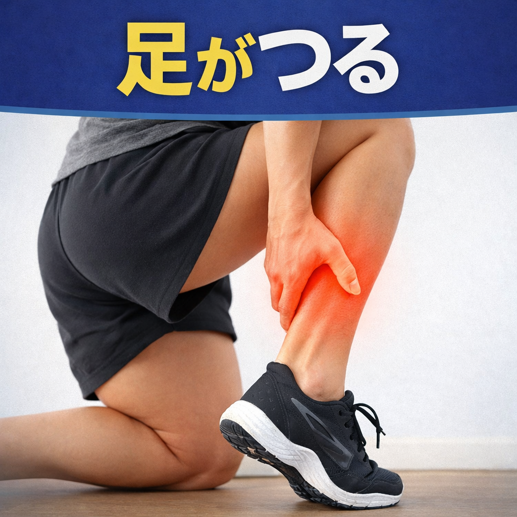 ふくらはぎがつる原因とは?夜中のこむら返りを防ぐ予防方法と対処法