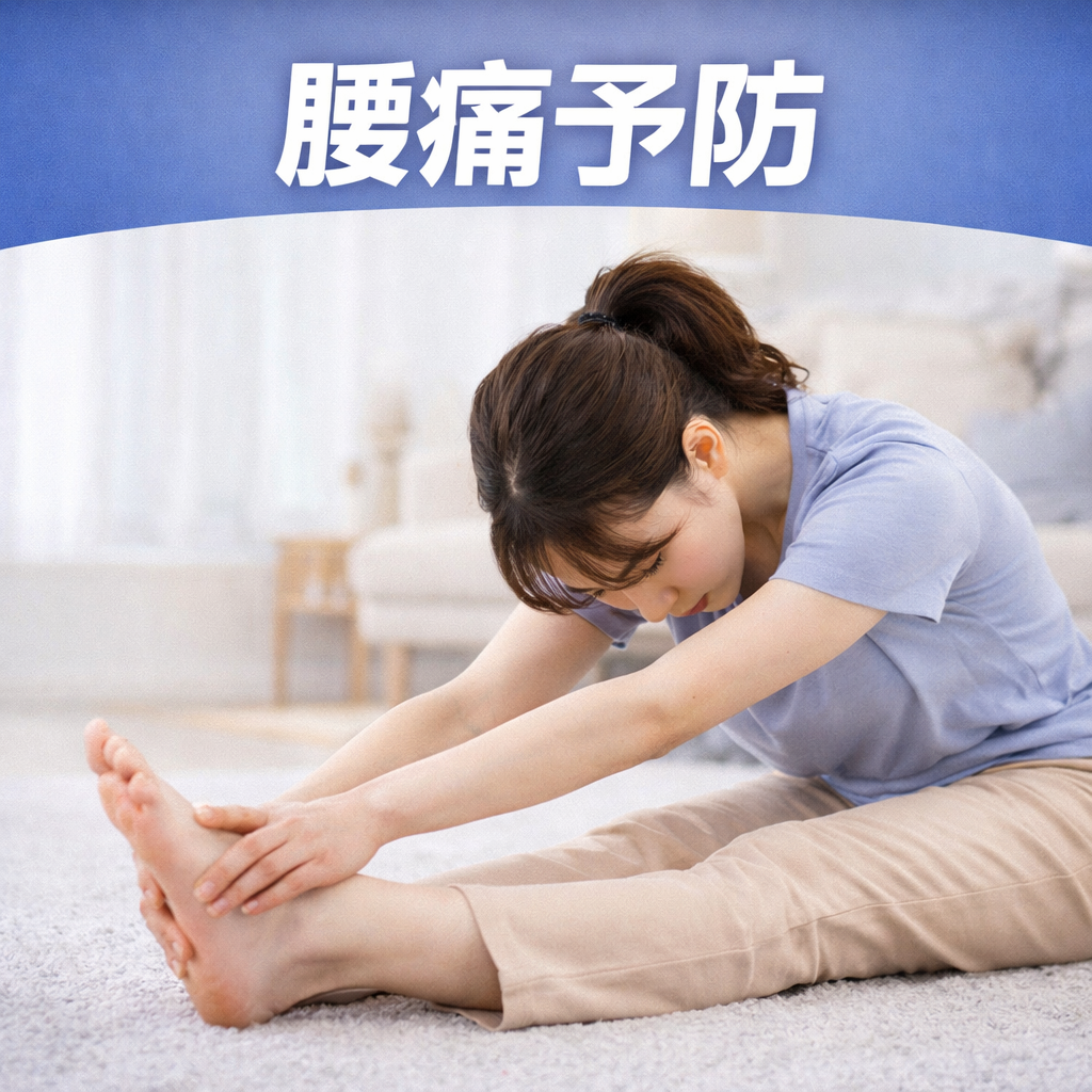 腰痛を予防する簡単ストレッチ5選｜整体師が教える自宅でできるケア【熊本 にしむら整体院】