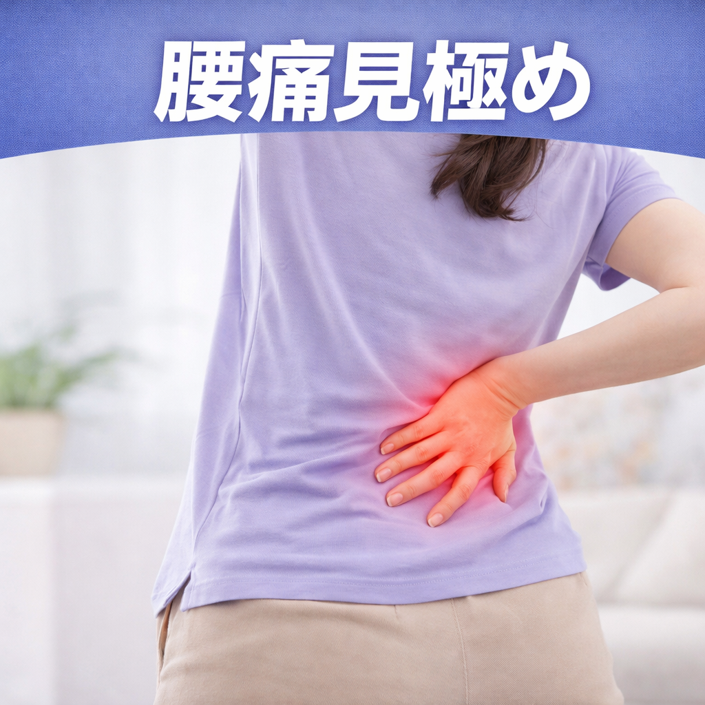 整体院に行くべき腰痛と様子を見てもいい腰痛の違い｜危険なサインを整体師が解説【熊本 にしむら整体院】