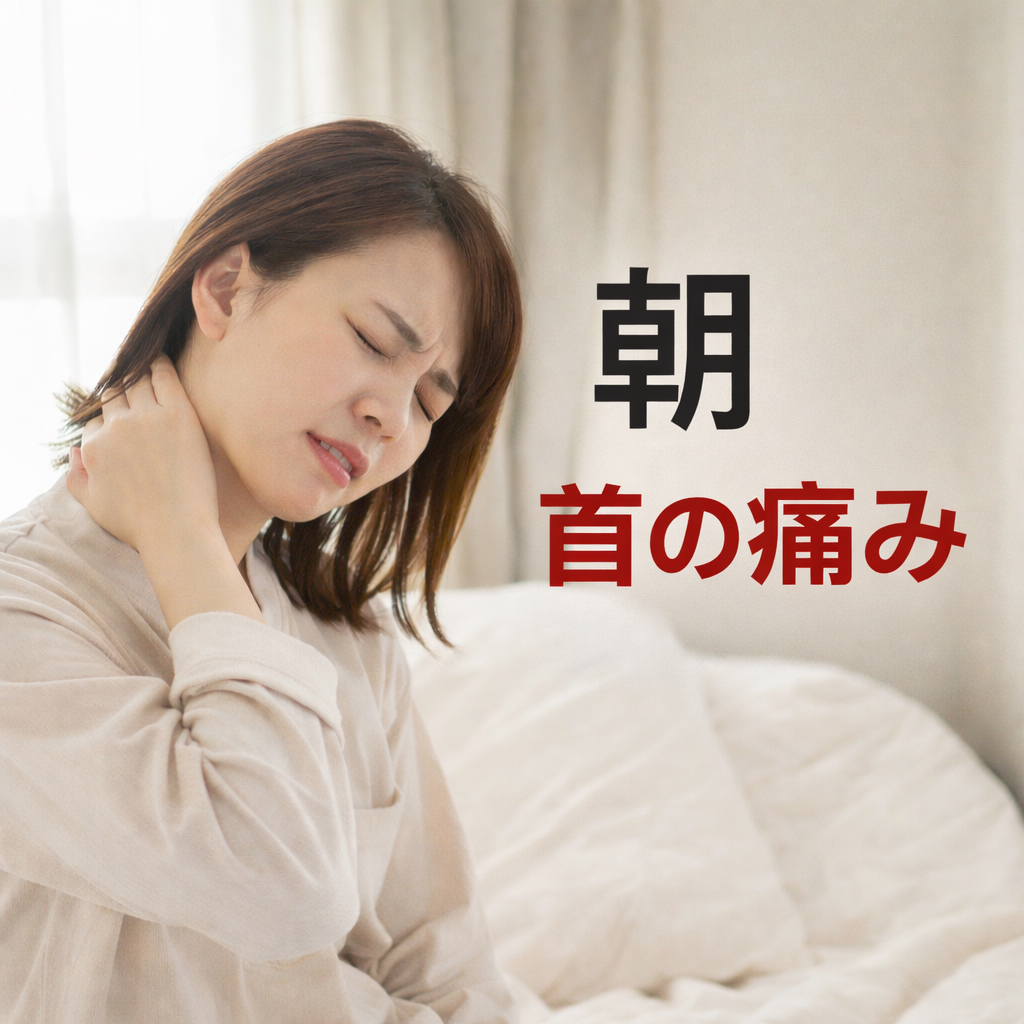 朝起きた時の首の痛みの原因とは？整体師が教える首の負担を減らすセルフケア