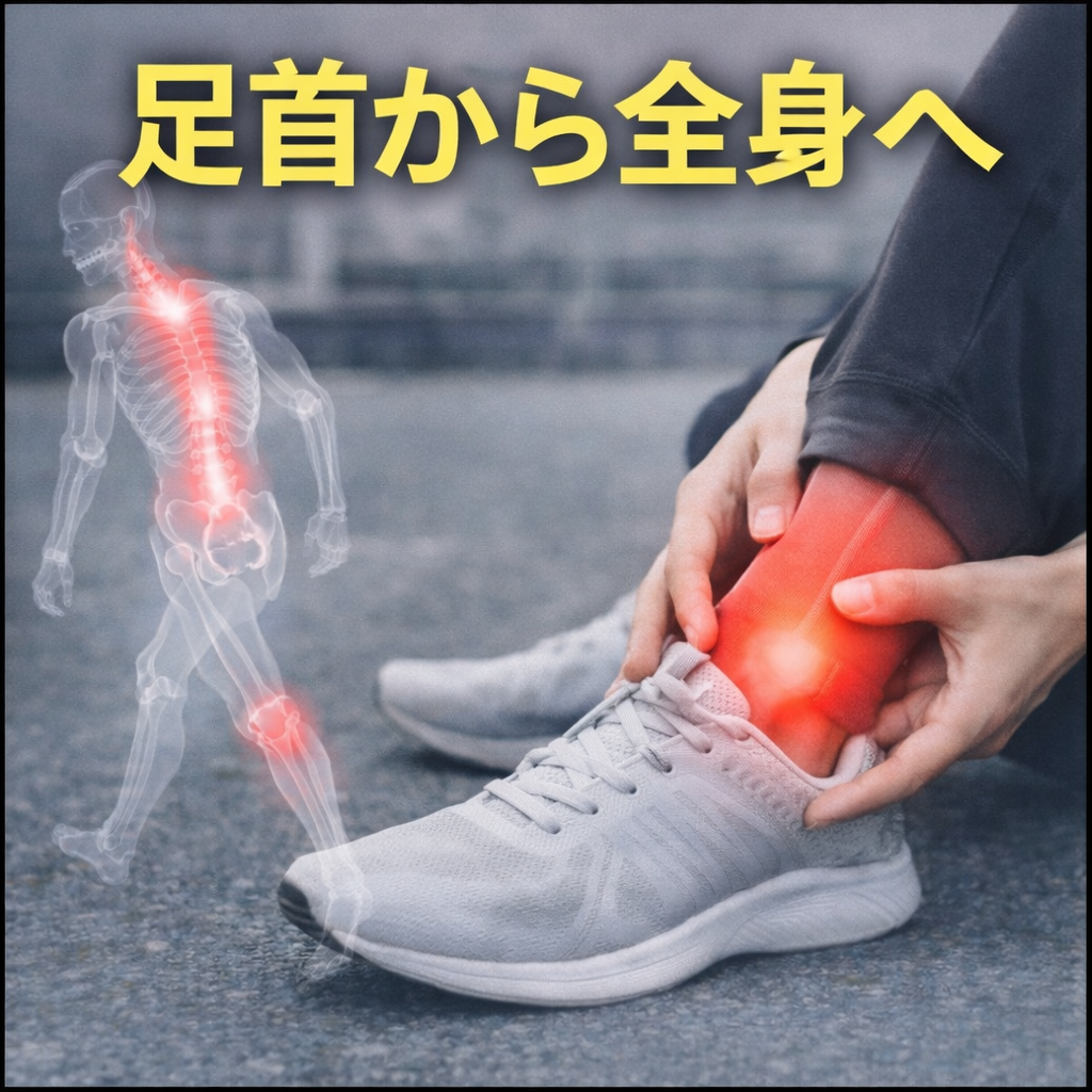 足首の痛みが全身に与える影響とは？放置すると起こる不調と対策