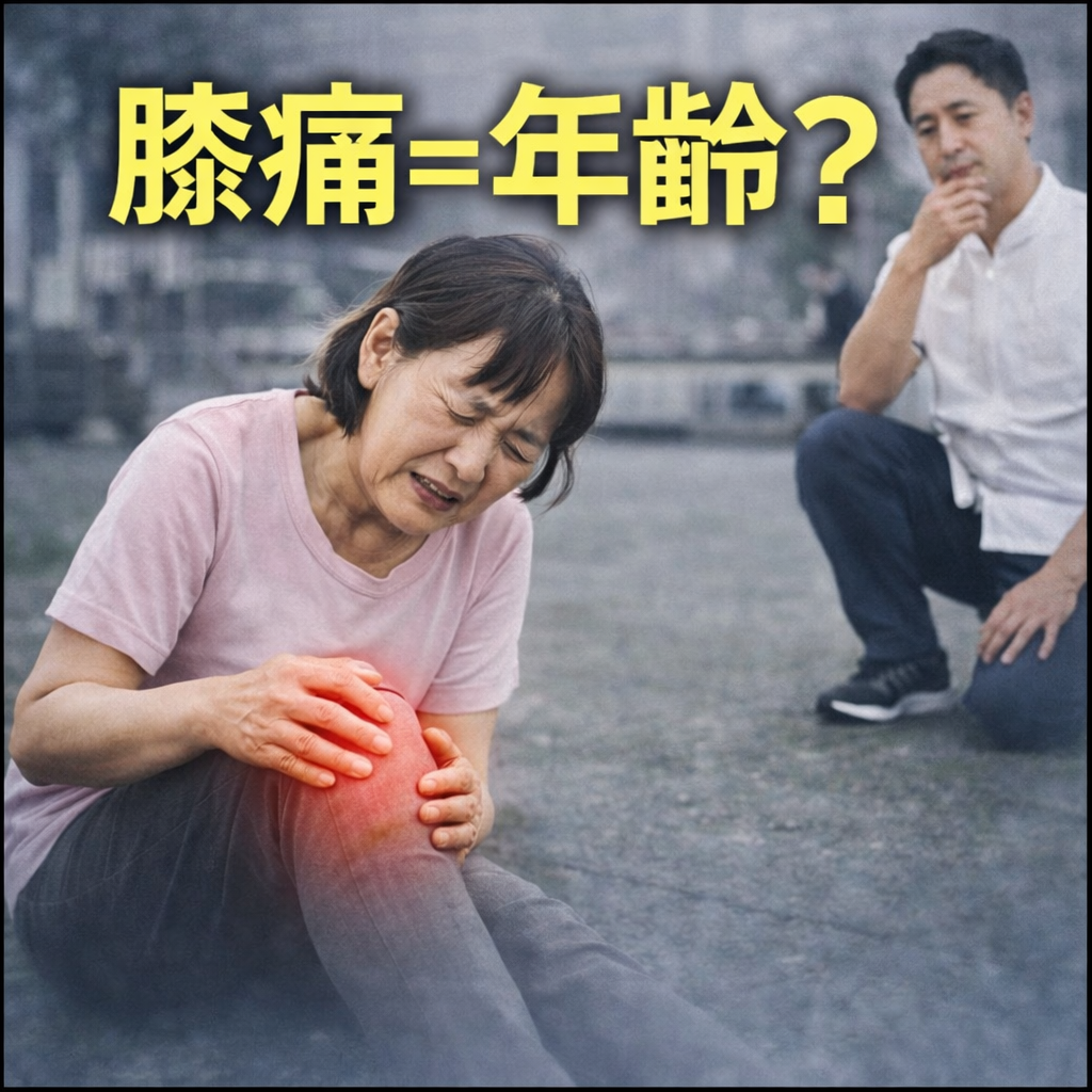 膝の痛みは年齢のせいじゃない？熊本の整体師が教える本当の原因と改善方法