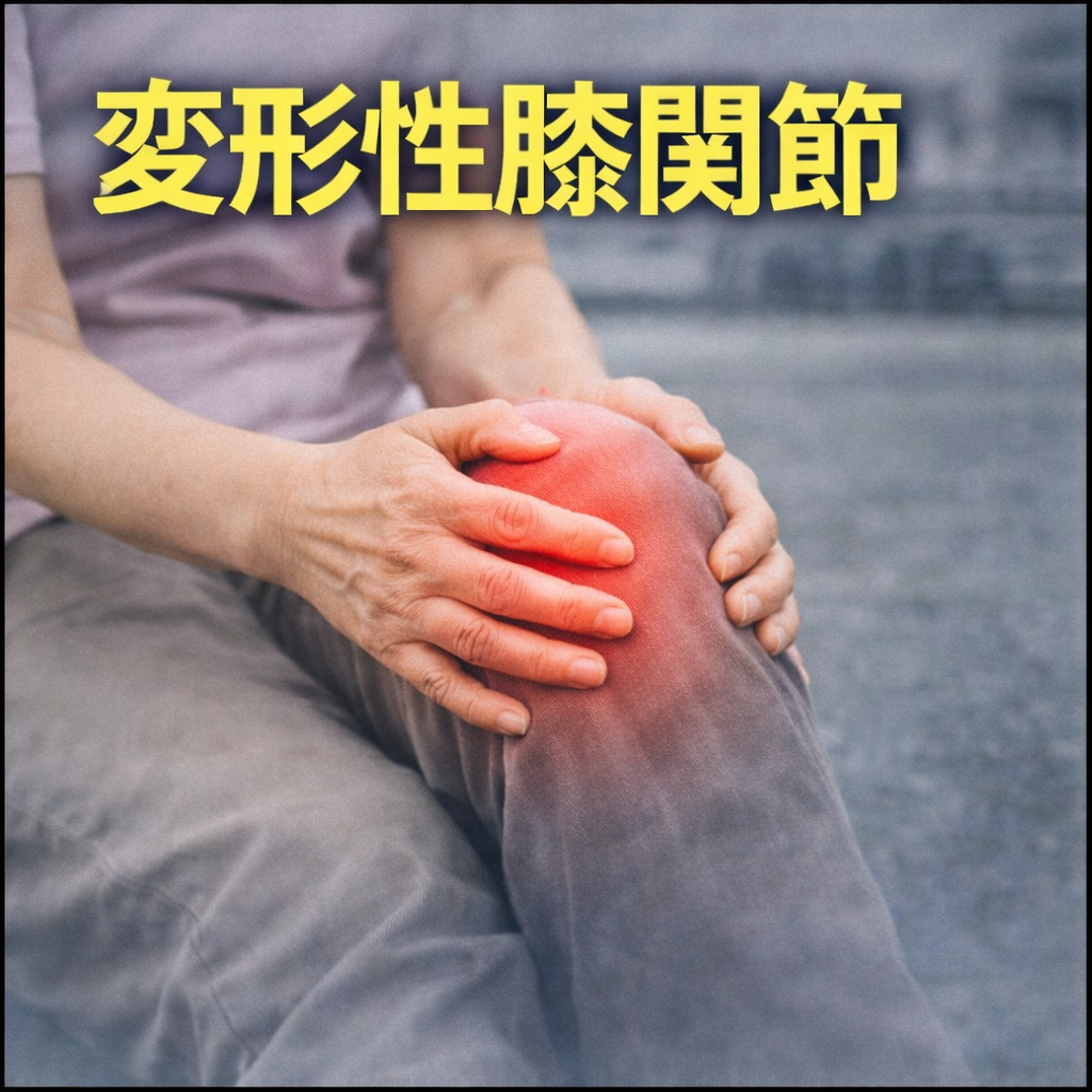 変形性膝関節症でも改善できる？熊本の整体師が教える本当の原因と対処法