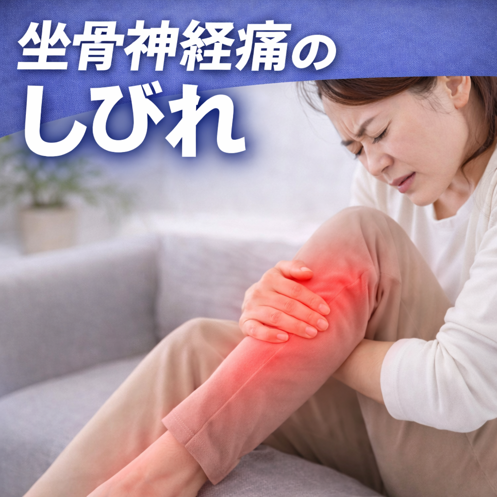 坐骨神経痛のしびれは放置するとどうなる？悪化リスクと改善方法を整体師が解説【熊本 にしむら整体院】